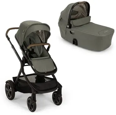 Nuna Kinderwagen inkl. faltbare Babywanne DEMI next Pine