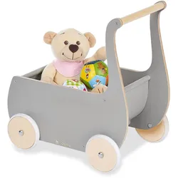 Puppenwagen PINOLINO "Mette, grau" grau Kinder