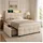 Flieks Polsterbett 90 x 200 cm Beige