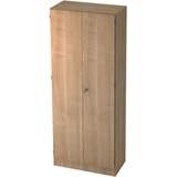 Hammerbacher Aktenschrank nussbaum 4 Fachböden 80,0 x 42,0 x 200,4 cm
