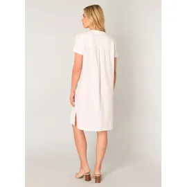 Base Level Tunikakleid Sommerkleid Weiß 40