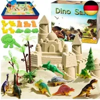 KiddosLand Magic Sand Kit Für Kinder - Spielsand Baukasten mit 900g Sand,