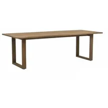 AppleBee Antigua Dining Tisch 240 x 95 x 76 cm coastal/schwarz