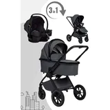 Babywelt Moon Gio+ Kinderwagen Set inkl. Cosmo 2.0. Babyschale,