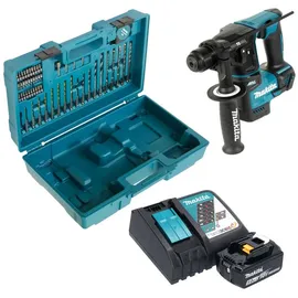 Makita DHR 171 RT1X3 inkl. 1x Akku 5,0 Ah + Ladegerät + 65 tlg. Zubehör Set + Koffer