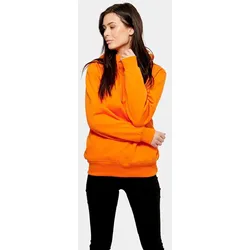 Oversized Hoodie - Orange - TeeShoppen