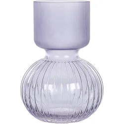 Blumenvase THETIDIO Glas 26 cm Violett