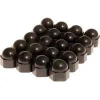 HP Autozubehör Radschraubenkappe 17 mm Schwarz Kunststoff