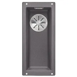 Blanco Subline 160-U felsgrau + Handbetätigung + InFino