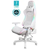 deltaco GAM-080 RGB Gaming Chair weiß