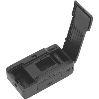 35-mm-Filmkamera, Wiederverwendbar, Leicht, Einfach zu Bedienen, Integrierte Blitz-Retro-Kamera mit 28-mm-F/8-Objektiv, 1/120 S Verschlusszeit, für Reisen, Fotografie (Black)