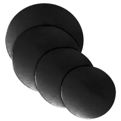 MONOUSO - Karton Scheibe Schwarz 30cm (5 Stück)