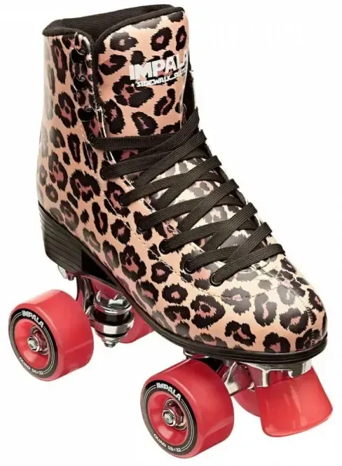 IMPALA QUAD SKATE Kinder Rollschuh leopard - 36