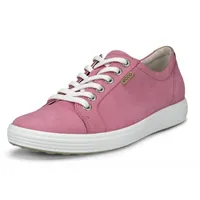 ECCO Sneaker Soft 7 (Nubukleder) pink/rosa Damen