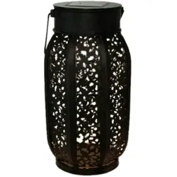 Lumisky Solarlaterne Schatteneffekt H41cm Braun Lumi jardin