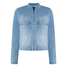 Zero Jeansjacke mit Reißverschluss 40