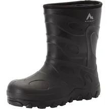 Mc Kinley Gummistiefel MCKINLEY "Rock Jr", Mädchen, Gr. 28, schwarz, Schuhe Gummistiefel, gefüttert