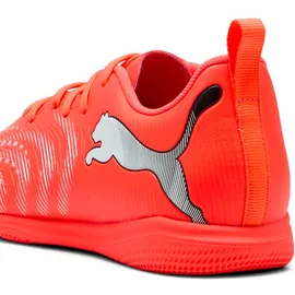 Puma Future 9 Play Hallenschuhe Kinder Glowing Red/White/Black 38