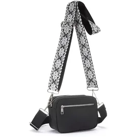 LASCANA Minibag Umhängetasche Kunstleder Black