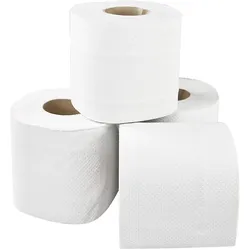 Toilettenpapier 3lg., hochweiß - 250 Blatt (8 Rollen)