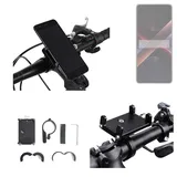 K-S-Trade Smartphone-Halterung für POCO X7, (Handyhalterung das Fahrrad Halter Lenkstange Fahrradhalterung) schwarz