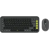 Logitech POP Icon Combo, Graphite - Maus - Grau