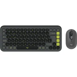 Logitech POP Icon Combo, Graphite - Maus - Grau