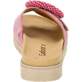 Gabor Damen Pantoletten Frauen Slipper,Best Fitting,schluepfschuhe,Slides,Slip-ons,Backless Slipper,Mules,Gartenschuhe,Soft pink,39 EU