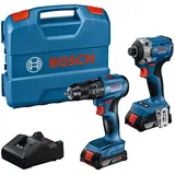 Bosch GDR 18V-215 + GSB 185-LI inkl. 2 x 2,0 Ah + Koffer