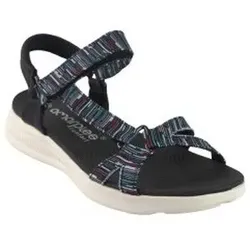 Amarpies  Schuhe 26588 schwarze Damensandale  in Schwarz, 38