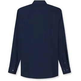 Olymp Businesshemd OLYMP "OLYMP No. Six, super slim, Kent", Herren, Gr. 38, Normaler Arm, blau (kobalt), 100% Baumwolle, Hemden