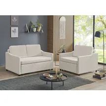 Atlantic Home Collection Schlafsofa »Anella« mit Cord-Bezug, mit Schlaffunktion, frei im Raum stellbar