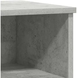 vidaXL Nachttische 2 Stk. Betongrau 40x35x50 cm Holzwerkstoff