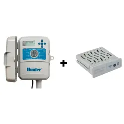 Hunter Steuergerät X2 Außenbereich + inkl. WLAN-Plug-in-Modul (Hunter Steuergerät X2 Außenbereich / Outdoor, Hydrawise Software, inkl. WLAN-Plug-in-Modul: Hunter Steuergerät X2-1401E + WLAN-Plug-in-Modul)