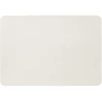 Eglooh - Herms - Schreibtischunterlage aus Leder Weiß cm 50x35 - Handwerkliche Nähte und abgerundeten Kanten - Made in Italy