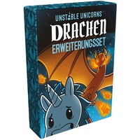 Unstable Games Unstable Games, Unstable Unicorns – Drachen, Erweiterung, Partyspiel, Kartenspiel, 2-8 Spieler, Ab 8+ Jahren, 30-60 Minuten, Deutsch