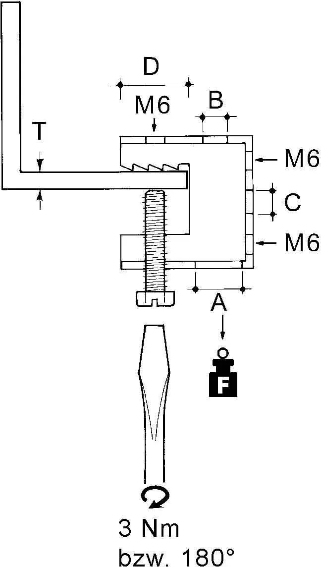 Niedax Schraubklemme FH-65