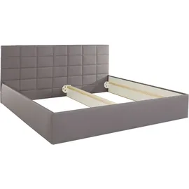 Westfalia Schlafkomfort Polsterbett, grau, B:208cm L:210cm, WESTFALIA SCHLAFKOMFORT, Betten, Polsterbett, inkl. Bettkasten bei Ausführung mit Matratze, in 2 Höhen, Topseller