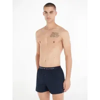 Tommy Hilfiger Cotton Woven Icon Boxershorts - Navy Blazer-Pt - S