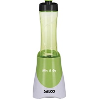 SALCO Smoothie-Maker SM-14 »MIX&GO«, 300 W grau|grün|weiß