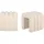sweeek Hocker 2er Set Beige