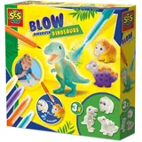 SES Dino Pustestifte 4 Farben