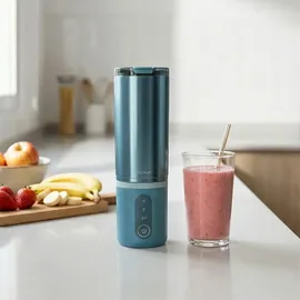 Cecotec Power Titanium Shake2Go Lagoon Steel Standmixer