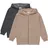 MINYMO Sweat Jacket w. Hood (2-pack) fossil (2563) 92