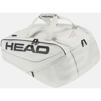 Head Unisex – Erwachsene Pro X Padel Bag Padeltasche, weiß/schwarz, L