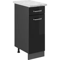 Vicco Küchenschrank mit Schublade R-Line, 30 cm AP Marmor