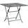 vidaXL Gartentisch 80x80x72 cm Streckmetall Anthrazit