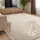 ELLE DECORATION Rocco - Weicher Flachgewebe Teppich, Maschinen Waschbar, Woll Optik, Langlebig & Nachhaltig, Modern, Skandi Look für Wohnzimmer, Esszimmer, Schlafzimmer, Flur - Creme, 80x150cm