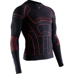 X-Bionic X-bionic Moto Energizer 4.0 Light Shirt Long Sleeve opal black/signal red (B019) XL