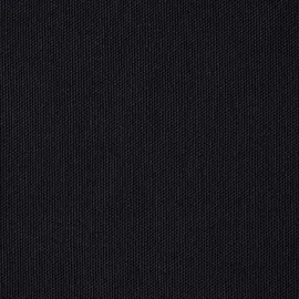 Homescapes Baumwollstoff Meterware unifarben Schwarz 150 cm